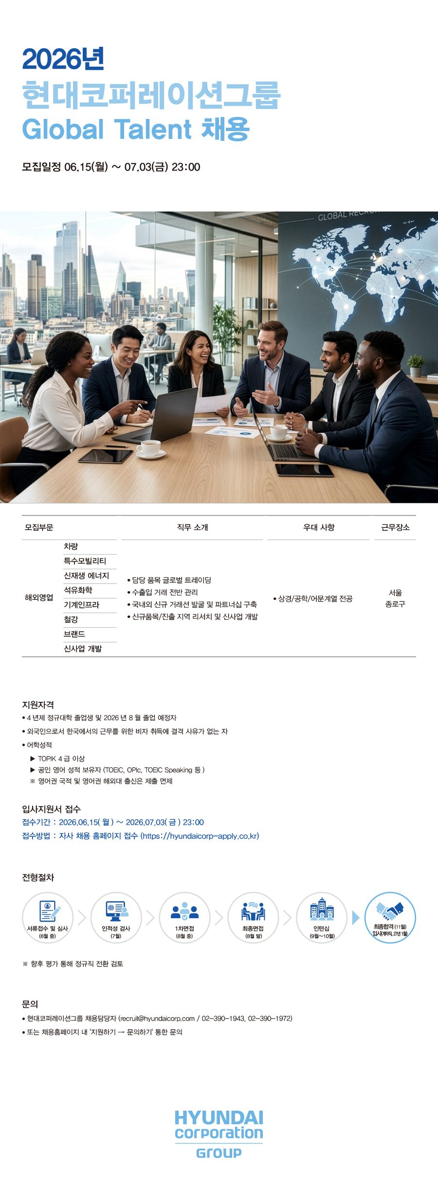 2026년 Global Talent 채용